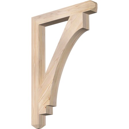 Ekena Millwork Imperial Craftsman Smooth Bracket, Douglas Fir, 3 1/2"W x 28"D x 40"H BKT04X28X40IMP04SDF